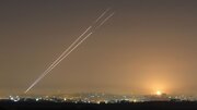 ببینید | تصاویر پربازدید از شلیک موشک توسط سپاه از شهر تبریز به سمت اسرائیل