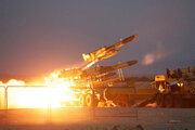 ببینید | فوری؛ شلیک موشک‌های بالستیک سپاه دقایقی قبل از تهران