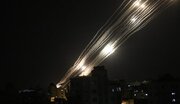 ببینید | اولین تصاویر از لحظه برخورد موشک‌های سپاه به ساختمان پارلمان اسرائیل