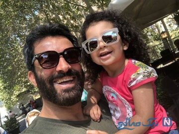 عکس | پست جدید منوچهر هادی برای دخترش سوفیا