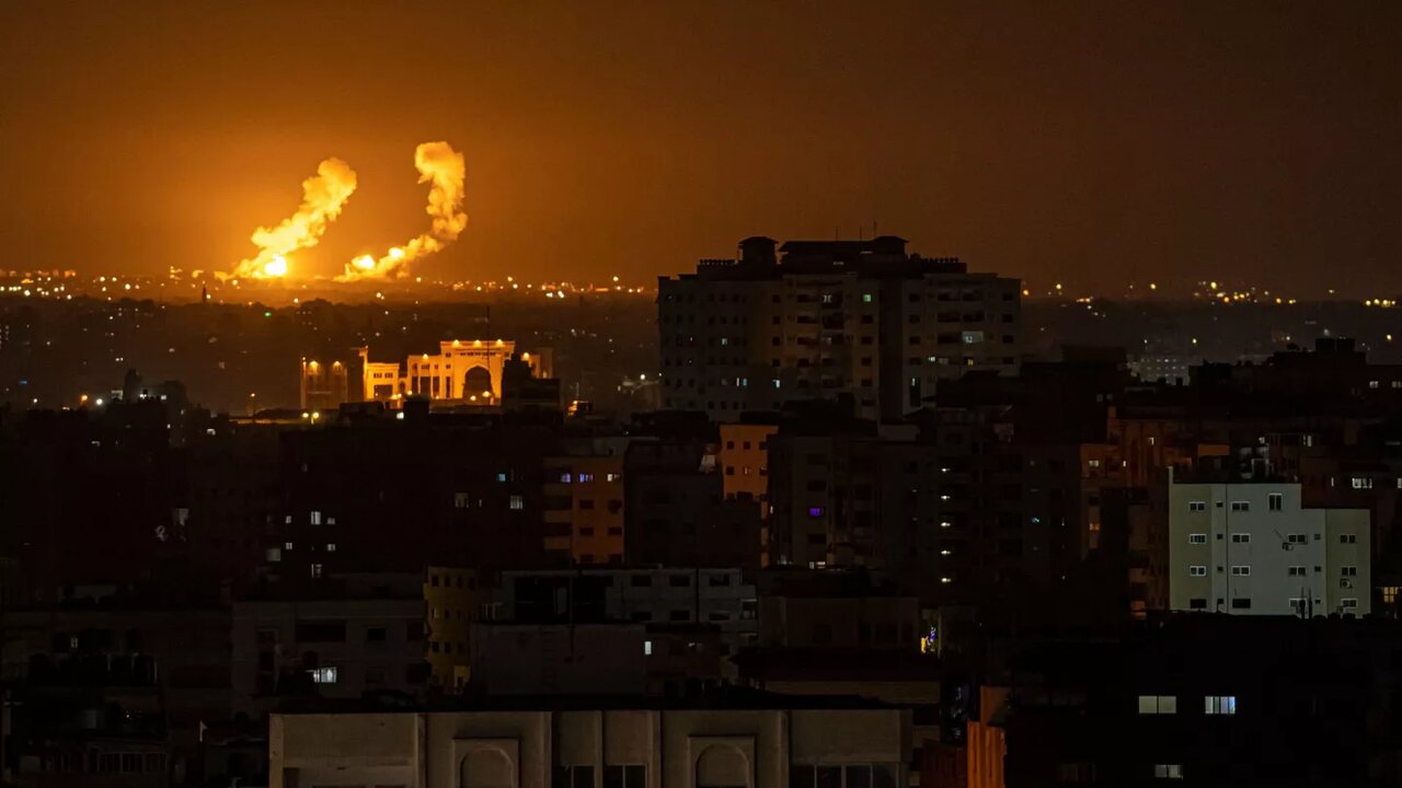 ببینید | اولین تصاویر از حمله سنگین اسرائیل به لبنان هم‌اکنون