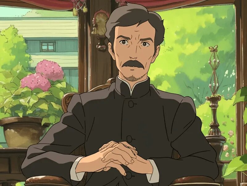 بازیگران «بازی تاج و تخت» به سبک انیمیشنهای استودیو جیبلی / هنرنمایی هوش مصنوعی