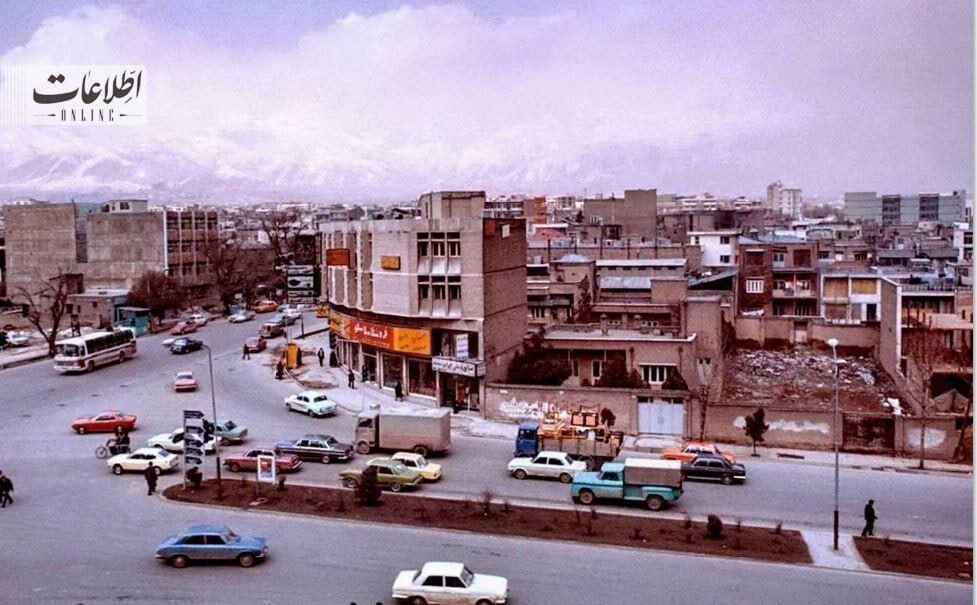 عکس | تصویر جالب از خیابان شریعتی در ۴۰ سال پیش بدون پل سیدخندان!