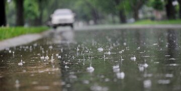 رگبار باران و رعدوبرق در نقاط مختلف کشور