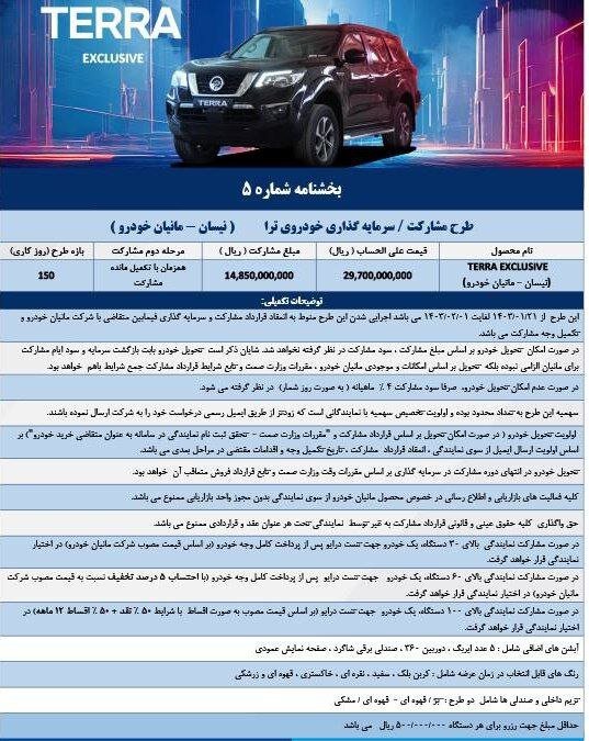 شترگاوپلنگ به بازار خودروی ایران رسید