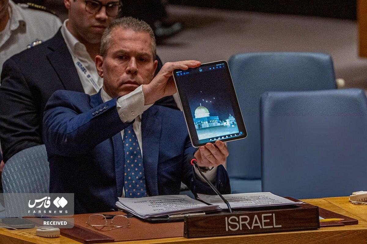 این عکس از حمله سپاه به اسرائیل تاریخی شد / گاف نماینده اسرائیل در سازمان ملل / موشک هایی که از دیوار دفاعی اسرائیل عبور کرد 4