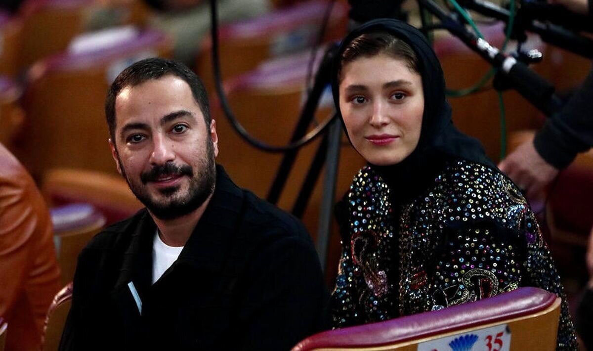 ببینید | نمایش عکس‌های عروسی نوید محمدزاده و فرشته حسینی در یک سریال جنجالی