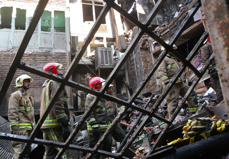 - آتش سوزی مرگبار کارگاه ساختمانی در تهران/ ۶ کارگر جان باختند+ جزئیات
