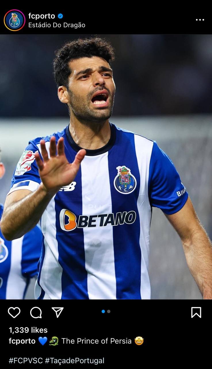 عکس| پایان روزهای سخت؛ پورتو با طارمی آشتی کرد!