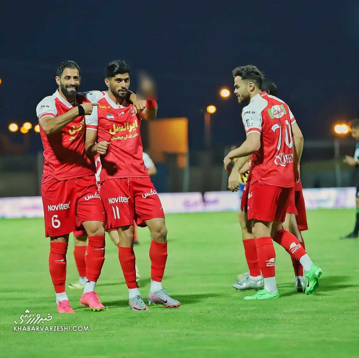 عکس| حرکت غیراخلاقی یک پرسپولیسی در آبادان