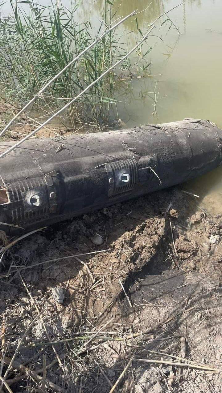 بقایای موشک اسرائیل در مرز ایران و عراق؟!/عکس