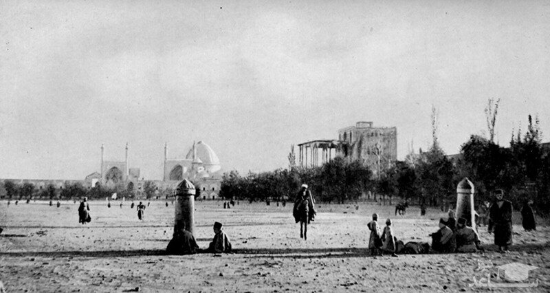 قدیمی‌ترین عکس از میدان نقش جهان اصفهان 2