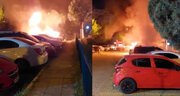 ببینید | اولین تصاویر از آتش‌سوزی یک خودرو در پارکینگ مرکز خرید بزرگ