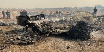 عکس | تصویری از شدت حمله دیشب به یکی از پایگاه های حشدالشعبی