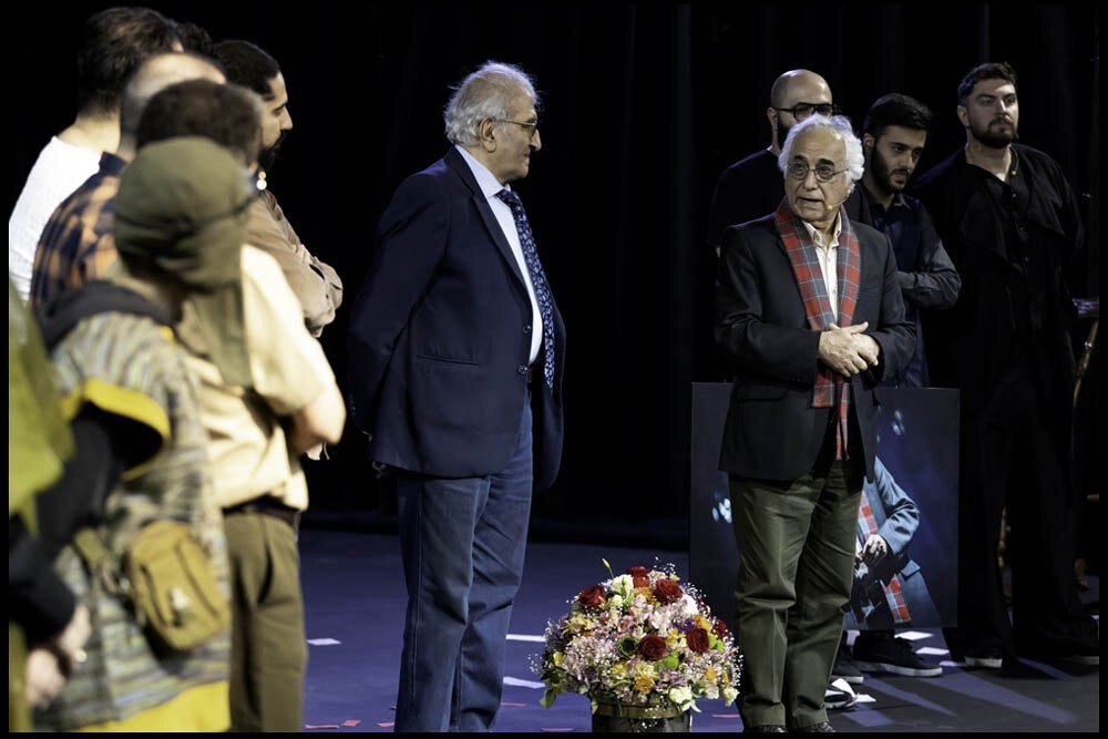 آیین نکوداشت شمس لنگرودی برگزار شد / قدردانی از یک هنرمند همه فن حریف 2