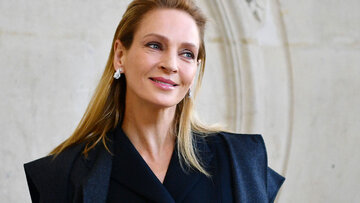 عکس | ملاقات خندان بعد از ۳۰ سال؛ خنده‌های از ته دلِ اوما ترومن و جان تراولتا