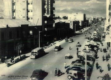 تهران قدیم| تصاویر جالب از خیابان استانبول تهران؛ ۷۰ سال قبل