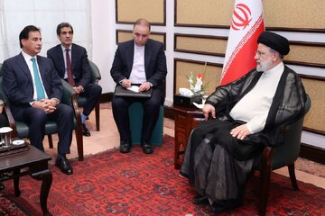 Iran president, Pakistan senate speaker discuss bilateral ties