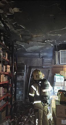 علت آتشسوزی در انبار بیمارستان امام حسین چه بود؟/ عکس