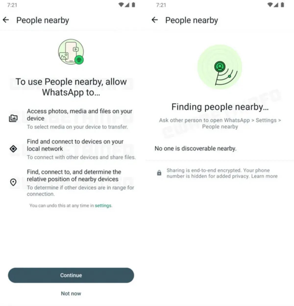 با واتساپ بدون اینترنت، فایل منتقل کنید 2 با واتساپ بدون اینترنت، فایل منتقل کنید