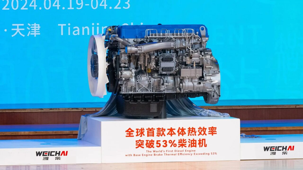 6022133 - انقلاب چین در صنعت ترانزیت: ارتقای بازدهی موتور دیزلی به بالای ۵۳ درصد