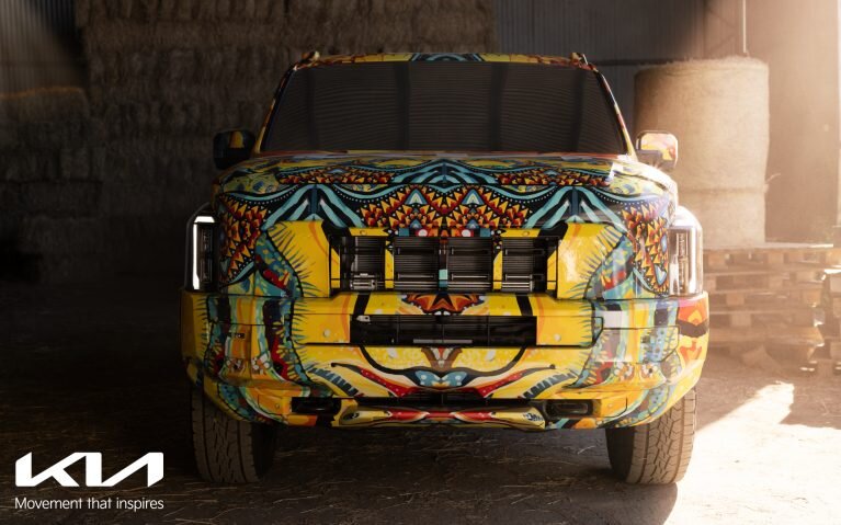 پیکاپ کیا در خیابان دیده شد/ عکس 1 پیکاپ کیا در خیابان دیده شد/ عکس