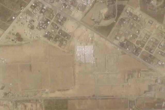 انتشار تصاویر ماهواره‌ای از آمادگی اشغالگران برای عملیات رفح