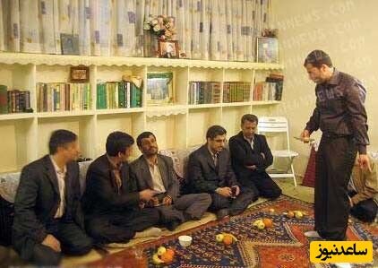 تصاویر | برگزاری نماز جماعت پشت سر محمود احمدی‌نژاد!