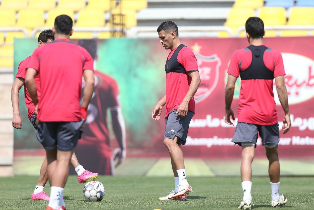 عکس| غیبت 2 پرسپولیسی مقابل آلومینیوم اراک