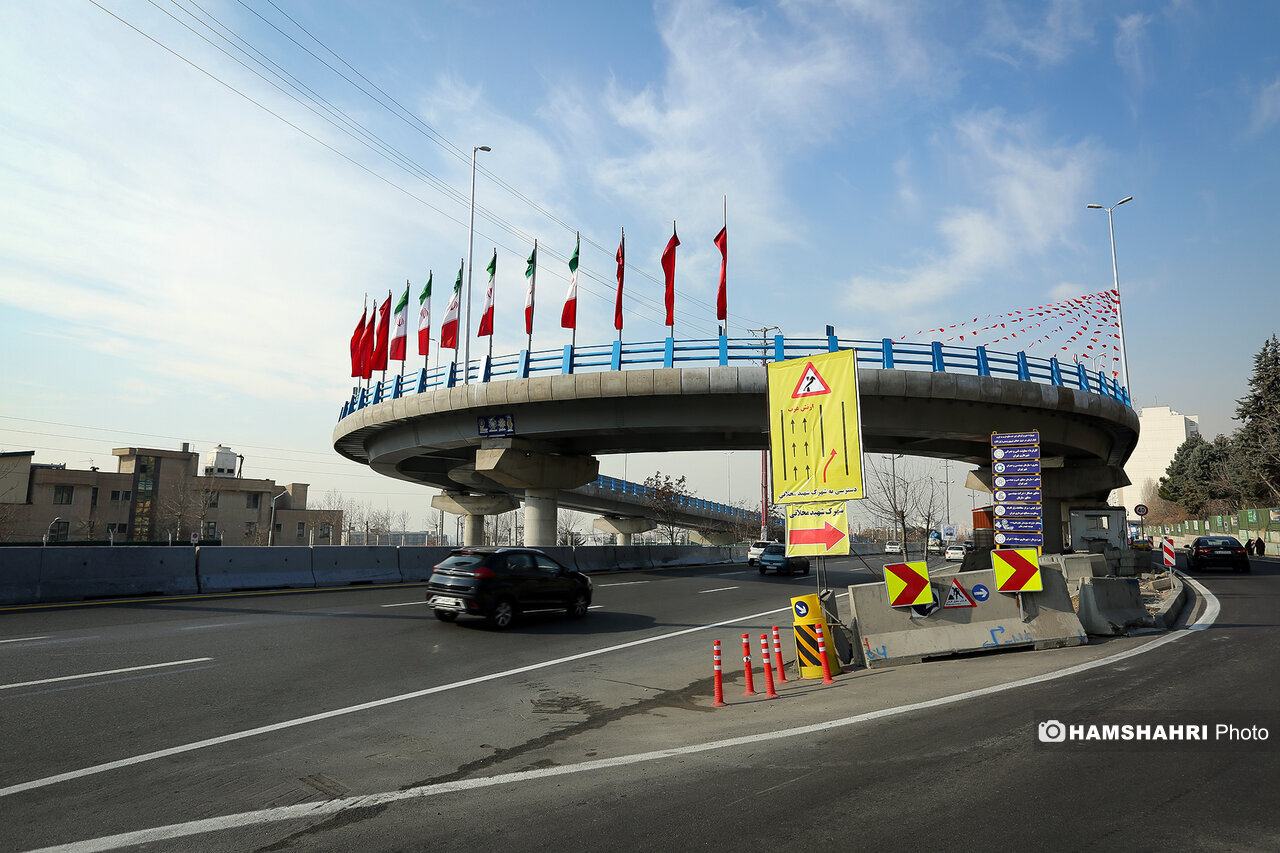 - ساخت یک بزرگراه جدید در تهران