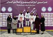 کاراته کاهای برتر بانوان کشور در همدان معرفی شدند