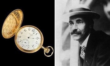 این مرد ثروتمندترین مسافر کشتی تایتانیک بود / فروش ساعت مسافر تایتانیک با بالاترین قیمت در یک حراجی