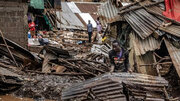 کشف ۴۰ جسد با شکسته شدن یک سد در کنیا/ عکس