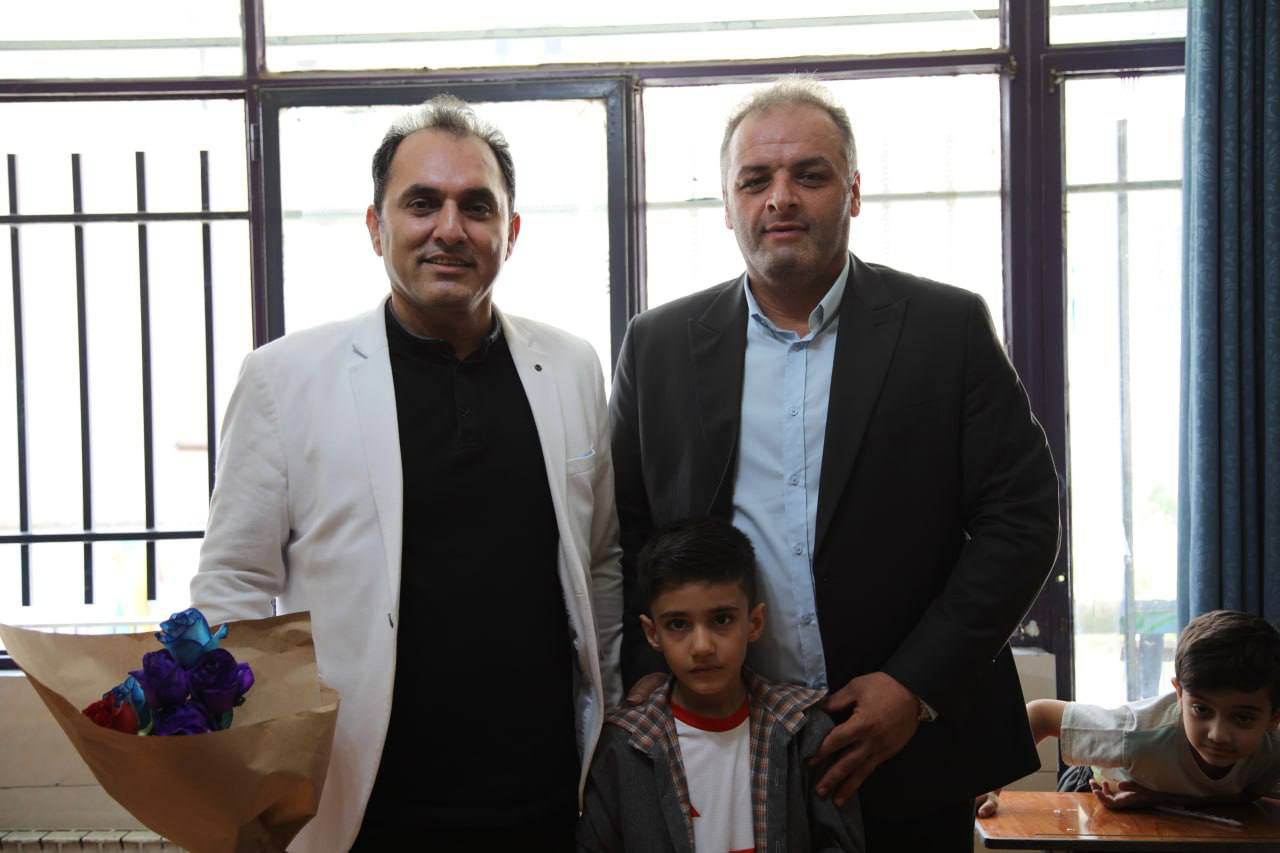 عکس| تقدیر اسطورههای وزنهبرداری از معلمان