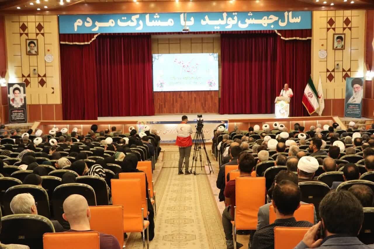 با حضور نماینده ولی فقیه در هلال احمر: آئین تکریم و معارفه مسئول دفتر نمایندگی ولی فقیه در هلالاحمر استان اردبیل برگزار شد
