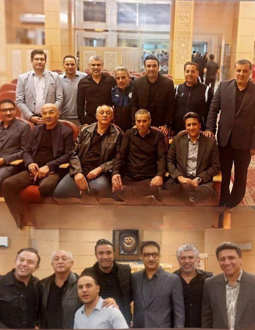 عکس| ملاقات نکونام با جانشین خطیر و پیشکسوتان استقلال