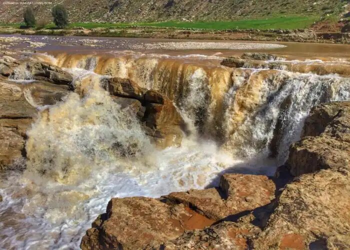 ببینید | خروش رودخانه ورگر آبدانان در استان ایلام