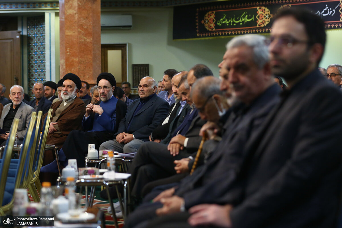 تصاویر جدید از محمد خاتمی در یک مراسم