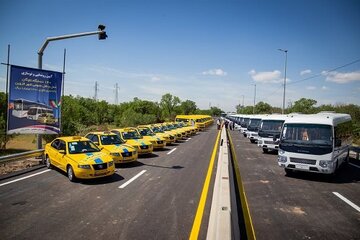 افتتاح فاز سوم کمربندی نسیم شمال در قزوین