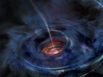 تصویر روز ناسا: سیاهچاله را چطور می‌توان دید؟