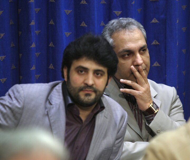 تصاویری کمتر دیده شده از مهران مدیری در دیدار با احمدی‌نژاد
