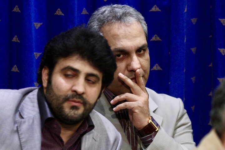 تصاویری کمتر دیده شده از مهران مدیری در دیدار با احمدی‌نژاد