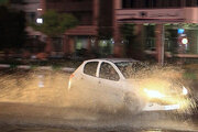 ببینید |  بازگشت زمستان به خوزستان؛ بارش شدید باران در بندر ماهشهر