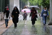 ببینید | تصاویری از ورود ابرهای بارشی در شرق تهران
