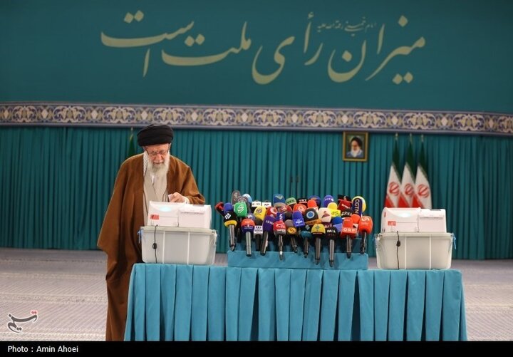 حضور رهبر انقلاب در دور دوم انتخابات مجلس شورای اسلامی