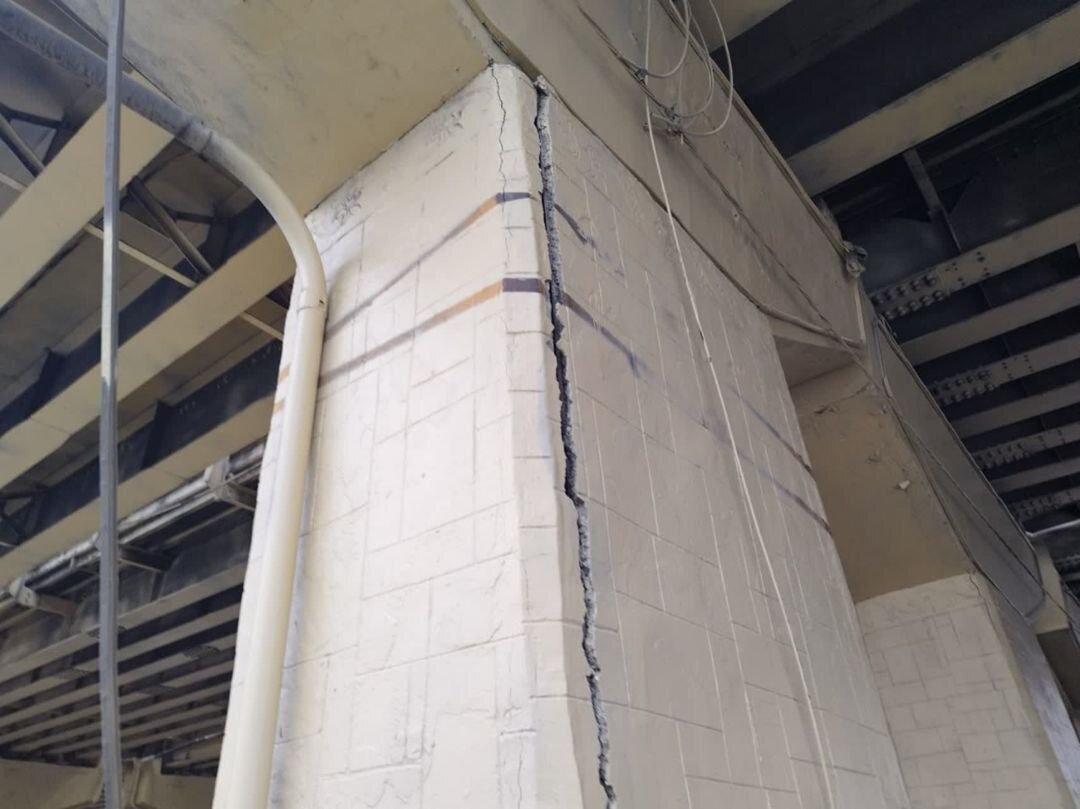 پل میرداماد سالم است؟/ ماجرای ترک ستونهای این پل چه بود؟