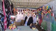 شرکت هنرمندان صنایع دستی در نخستین نمایشگاه رویداد صدرا در خرم آباد