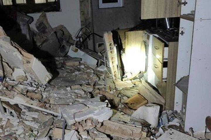 ببینید | اولین تصاویر از حادثه انفجار منزل مسکونی در میدان نامجو