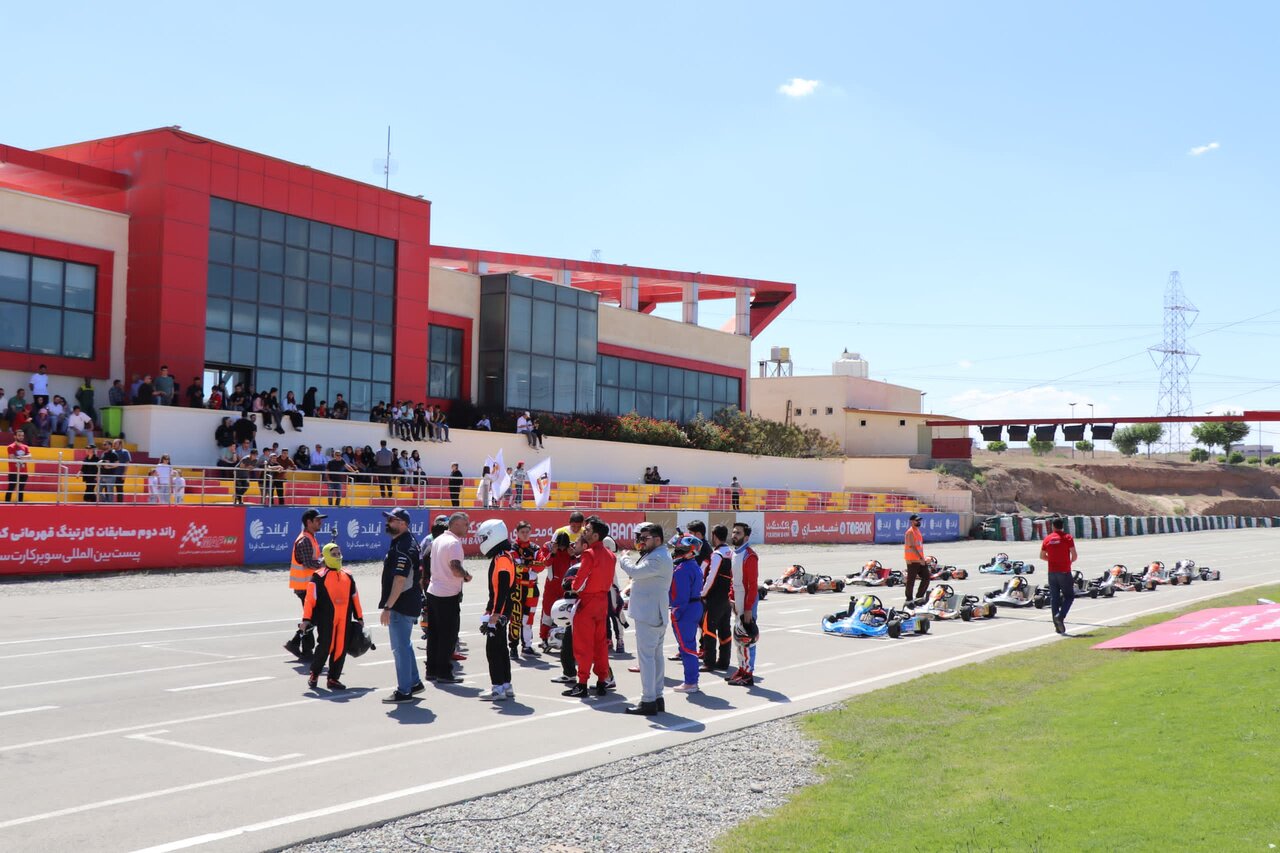 عکس| برگزاری دور دوم مسابقات کارتینگ قهرمانی کشور