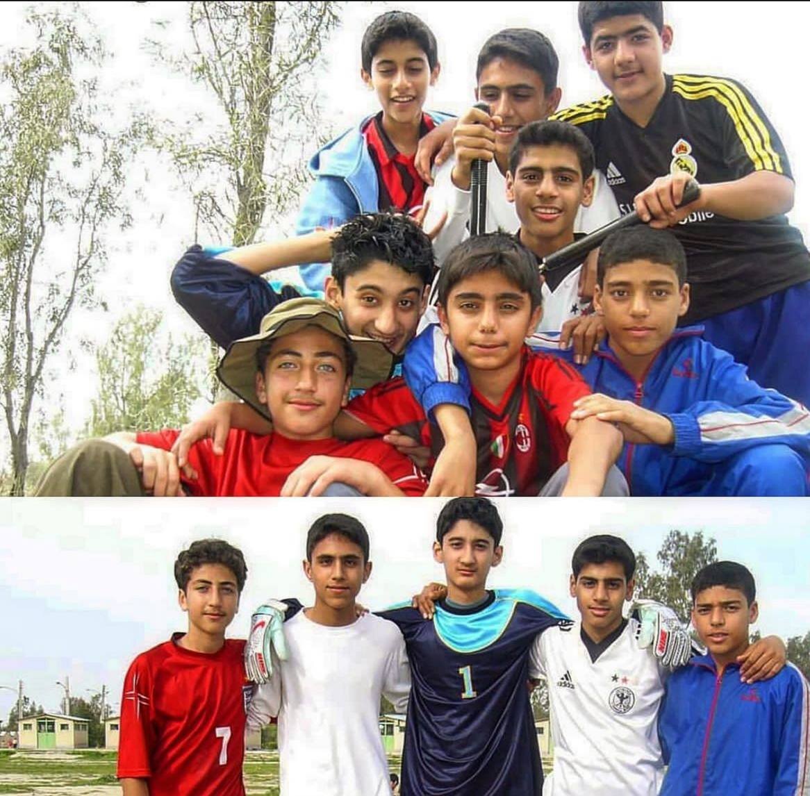 عکس‌| تصویر جالب از کودکی مهدی طارمی در زنگ ورزش مدرسه